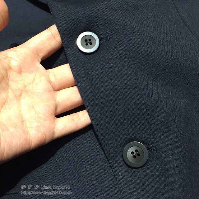 Armani男裝 19春夏新款西裝 阿瑪尼藏青色男外套  tzy1611